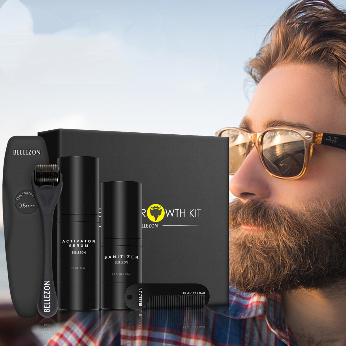 Premium Beard Growth & Care Set
