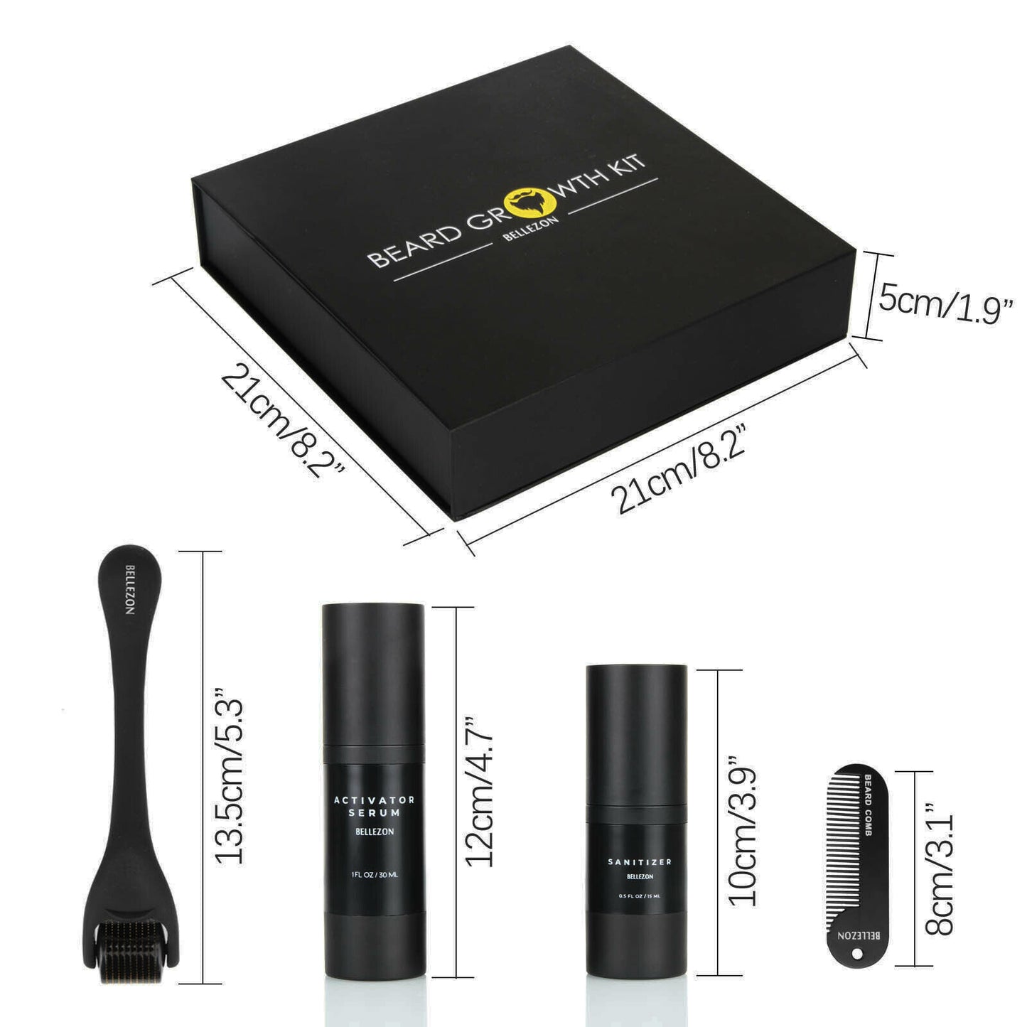 Premium Beard Growth & Care Set